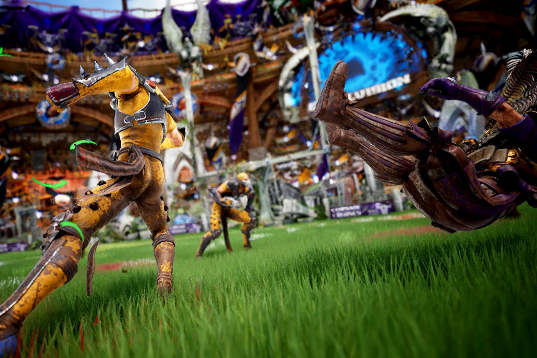 Blood Bowl 3: Brutal Edition Gra XBOX ONE (Kompatybilna z Xbox Series X) brutalne szalone taktyczne krwawe futbol fantasy orkowie personalizacja piłka zawartosć szczyt droga