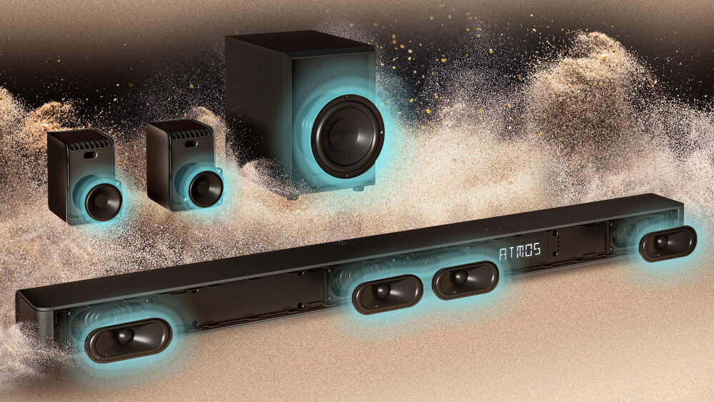 Soundbar HISENSE AX5100G - immersja
