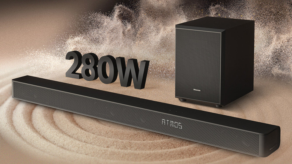 Soundbar HISENSE AX3100G - moc