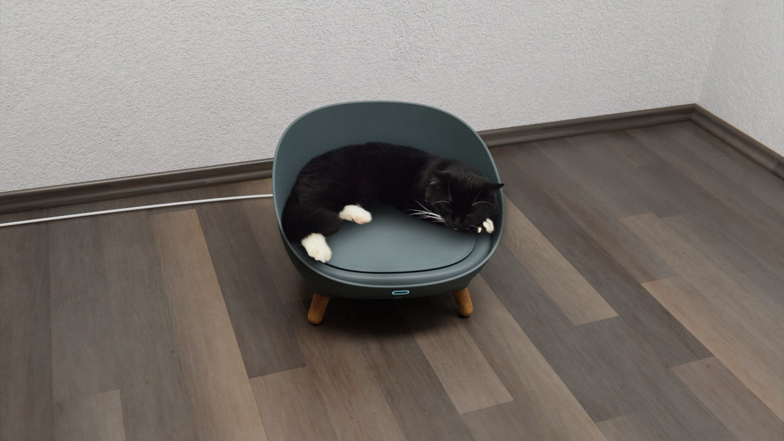 Legowisko uniwersalne TESLA Smart Pet Sofa PS300 oszczędność regulator temperatury środowisko zużycie
