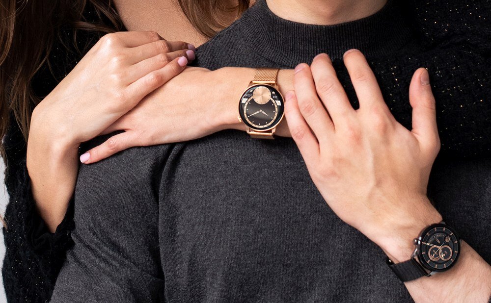 Smartwatch MAXCOM FW58 Vanad Pro wyświetlacz dopasowanie tarcza zdrowie saturacja krwi ciśnienie krwi sen monitoring oddech cykl menstruacyjny powiadomienia wiadomości alarmy jakość tryby sportowe długa praca