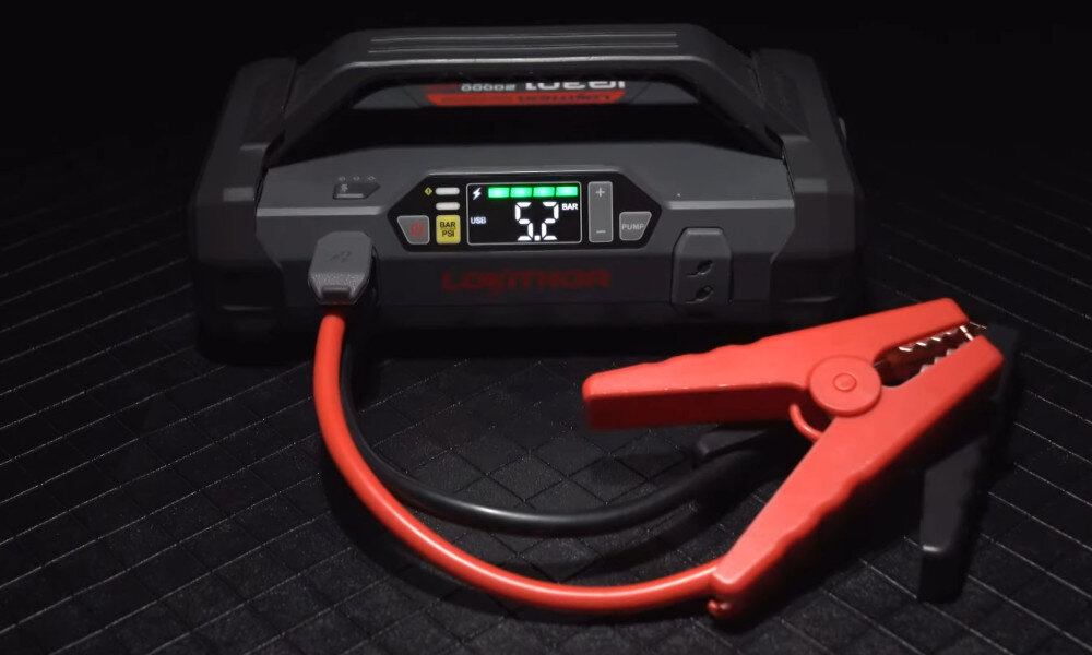 Powerbank LOKITHOR Jump Starter JA301 20000mAh rozruch moc funkcje