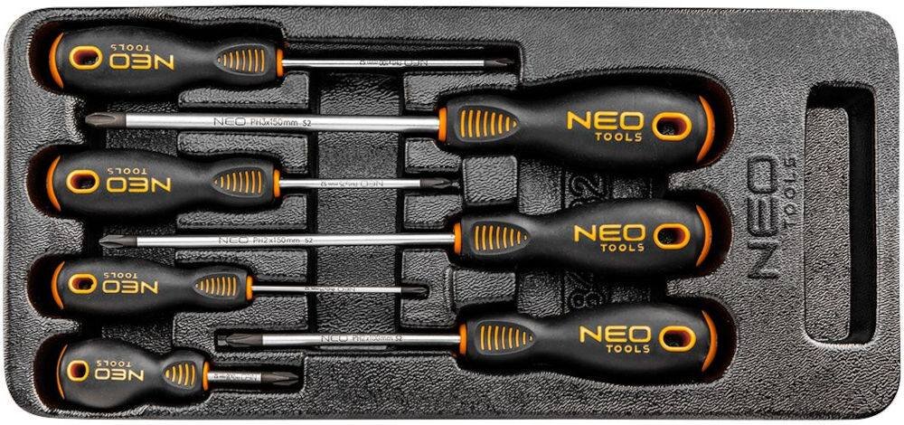 Szafka warsztatowa NEO 84-225+G wkrętaki krzyżowe NEO TOOLS (84-232)