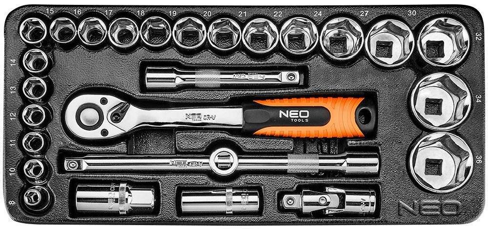 Szafka warsztatowa NEO 84-225+G klucze nasadowe 1/2 NEO TOOLS (84-238)