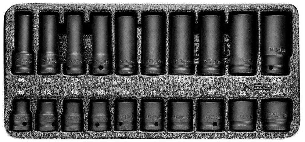 Szafka warsztatowa NEO 84-222-9 klucze nasadowych 3/8 NEO TOOLS (84-239)