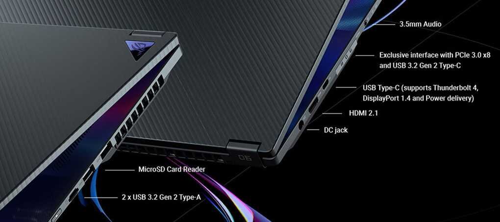 Laptop ASUS ROG Flow X16 GV601V - HDMI 