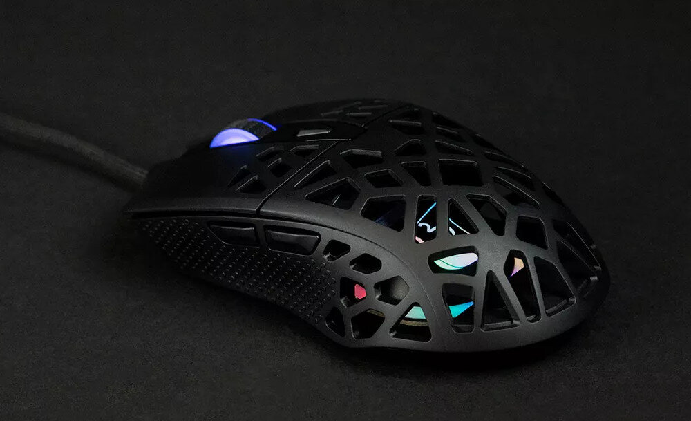 Mysz KONIX Aegir RGB podświetlenie efekty dostosowanie