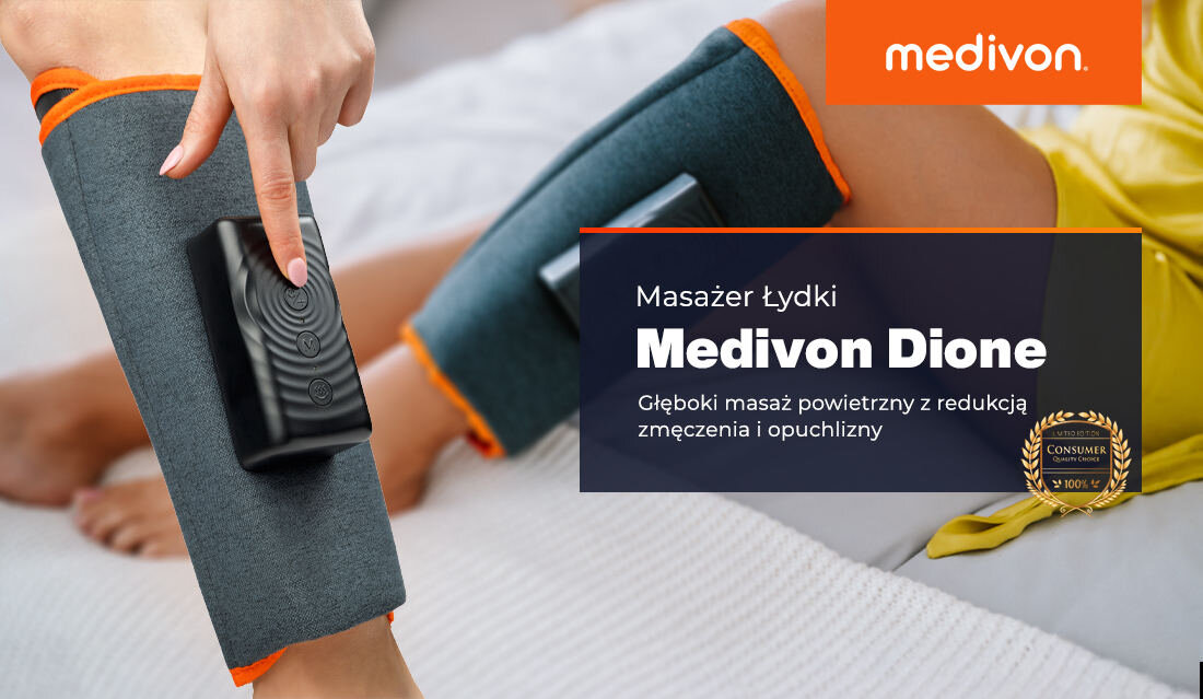 Masażer do nóg MEDIVON Dione wygląd prezentacja design wizualizacja