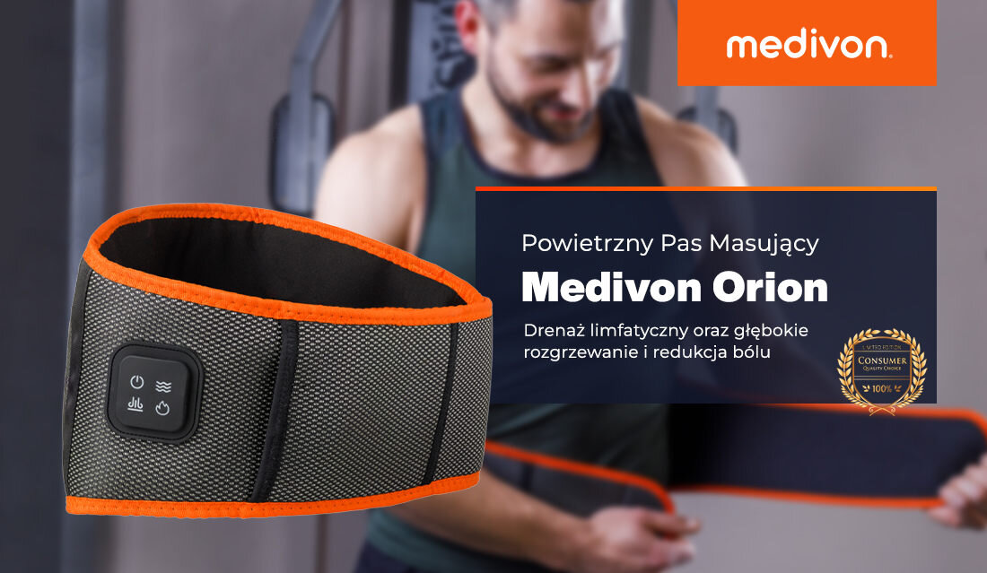 Masażer MEDIVON Orion wygląd prezentacja design wizualizacja