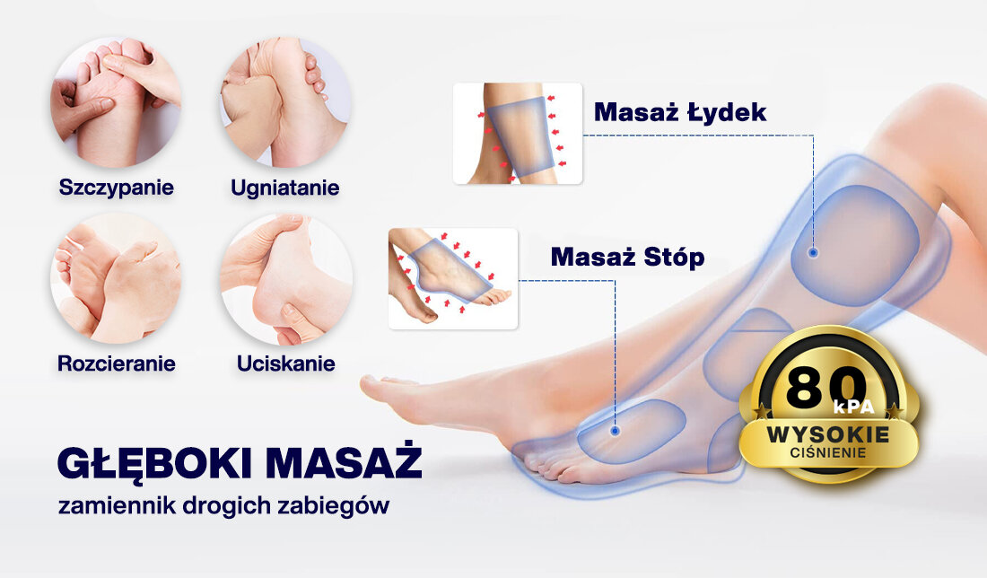 Masażer do stóp MEDIVON Perseus elektroterapia stymulacja dlonie