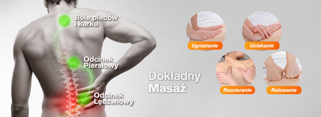 Mata masująca MEDIVON Luna elektroterapia stymulacja wlosy glowa
