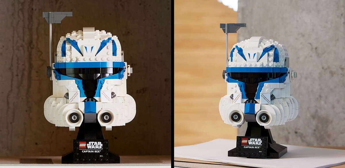 LEGO Star Wars Hełm kapitana Rexa 75349 dziecko kreatywność zabawa nauka rozwój klocki figurki minifigurki jakość tradycja konstrukcja nauka wyobraźnia role jakość bezpieczeństwo wyobraźnia budowanie pasja hobby funkcje instrukcja aplikacja LEGO Builder