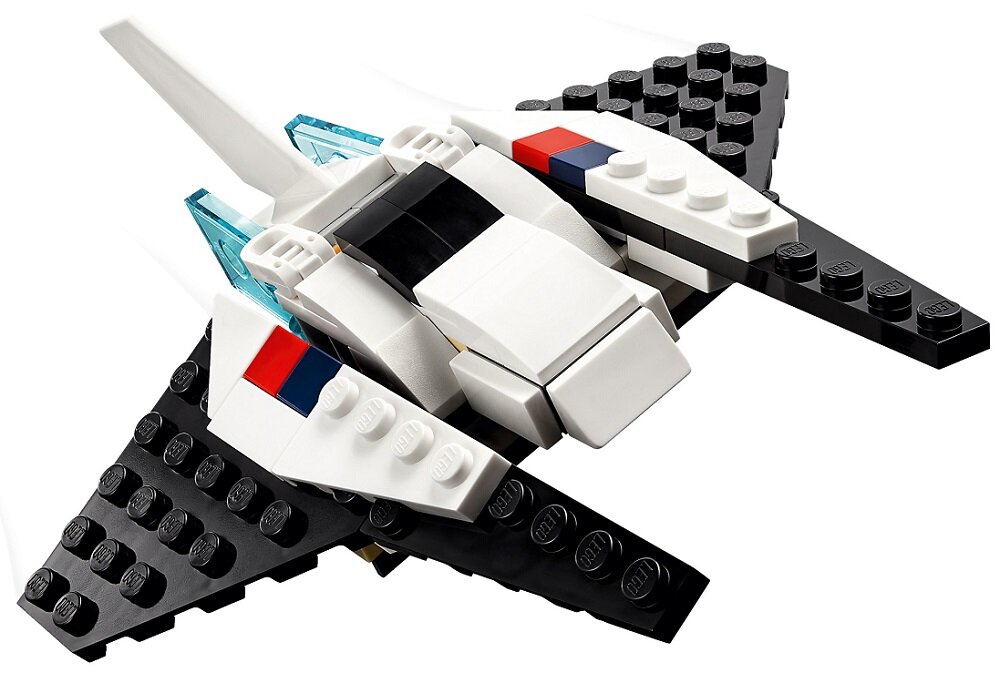 LEGO CREATOR Prom kosmiczny 31134 dziecko kreatywność zabawa nauka rozwój klocki figurki minifigurki jakość tradycja konstrukcja nauka wyobraźnia role jakość bezpieczeństwo wyobraźnia budowanie pasja hobby funkcje instrukcja aplikacja LEGO Builder