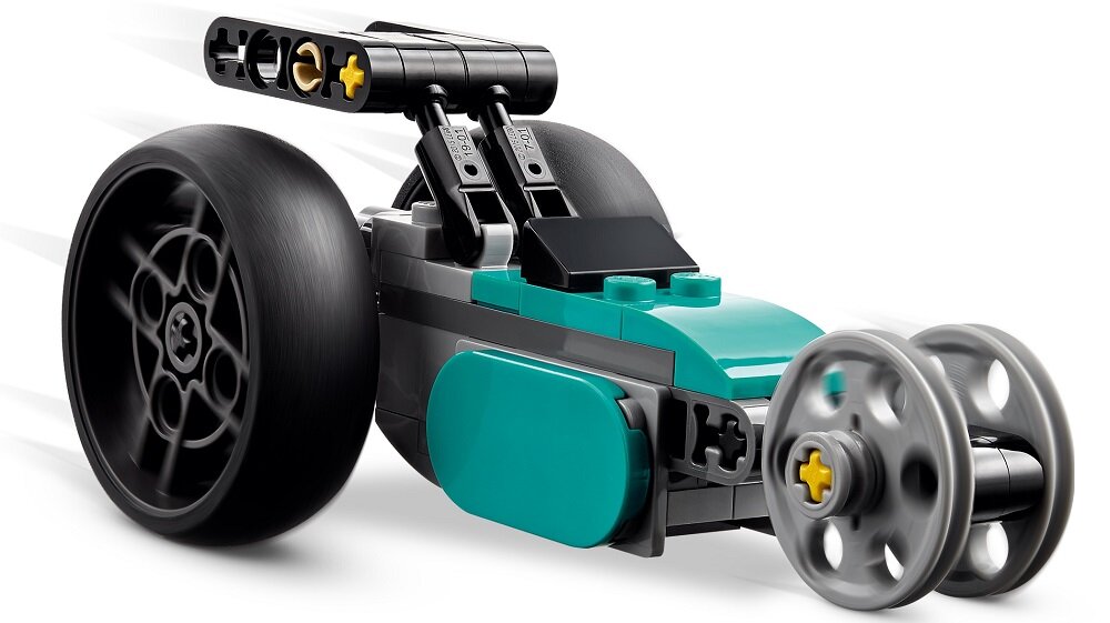 LEGO CREATOR Motocykl vintage 31135 dziecko kreatywność zabawa nauka rozwój klocki figurki minifigurki jakość tradycja konstrukcja nauka wyobraźnia role jakość bezpieczeństwo wyobraźnia budowanie pasja hobby funkcje instrukcja aplikacja LEGO Builder