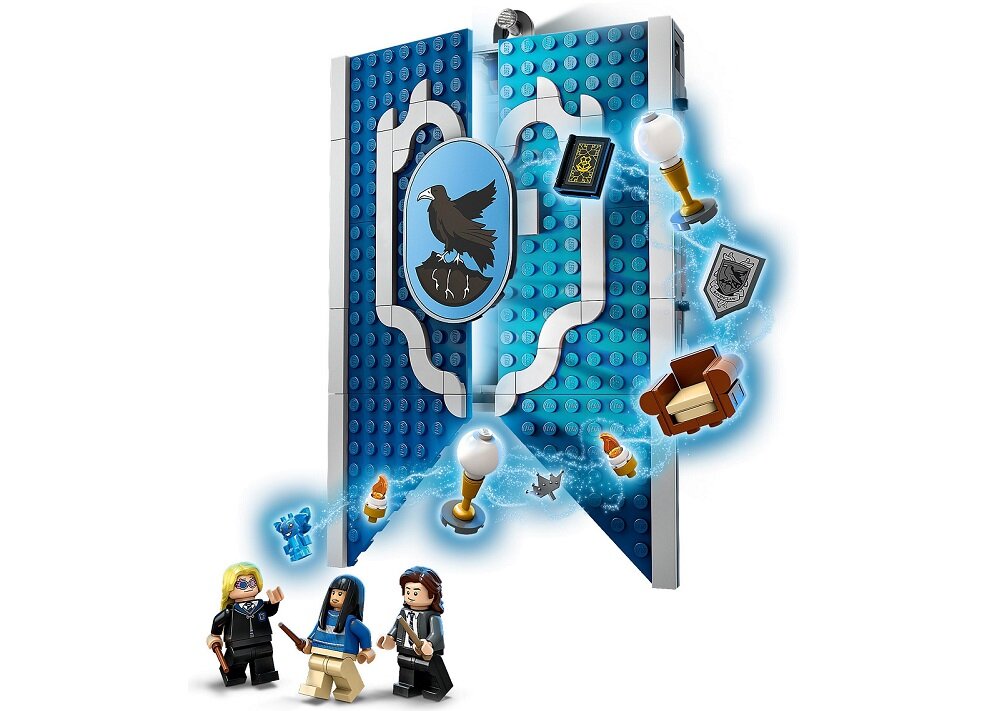 LEGO Harry Potter Flaga Ravenclawu 76411 dziecko kreatywność zabawa nauka rozwój klocki figurki minifigurki jakość tradycja konstrukcja nauka wyobraźnia role jakość bezpieczeństwo wyobraźnia budowanie pasja hobby funkcje instrukcja aplikacja LEGO Builder
