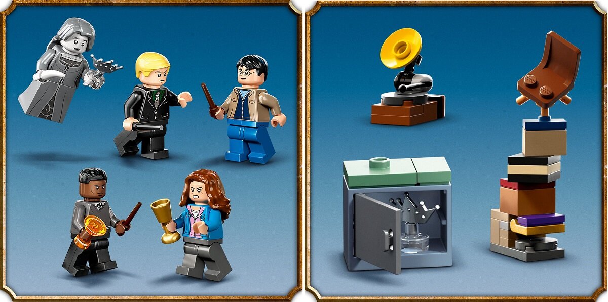 LEGO Harry Potter Hogwart: Pokój Życzeń 76413 dziecko kreatywność zabawa nauka rozwój klocki figurki minifigurki jakość tradycja konstrukcja nauka wyobraźnia role jakość bezpieczeństwo wyobraźnia budowanie pasja hobby funkcje instrukcja aplikacja LEGO Builder