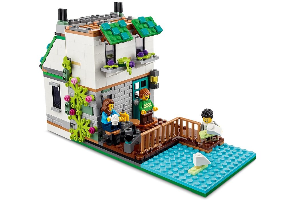 LEGO CREATOR Przytulny dom 31139 dziecko kreatywność zabawa nauka rozwój klocki figurki minifigurki jakość tradycja konstrukcja nauka wyobraźnia role jakość bezpieczeństwo wyobraźnia budowanie pasja hobby funkcje instrukcja aplikacja LEGO Builder