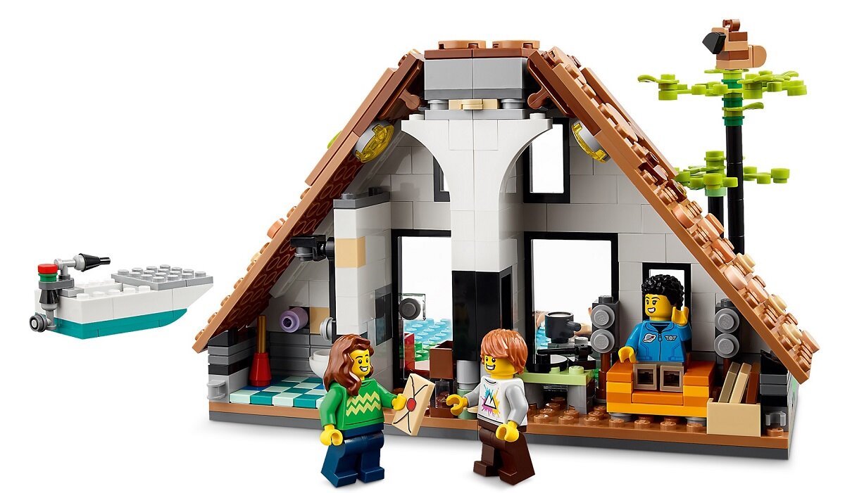LEGO CREATOR Przytulny dom 31139 dziecko kreatywność zabawa nauka rozwój klocki figurki minifigurki jakość tradycja konstrukcja nauka wyobraźnia role jakość bezpieczeństwo wyobraźnia budowanie pasja hobby funkcje instrukcja aplikacja LEGO Builder