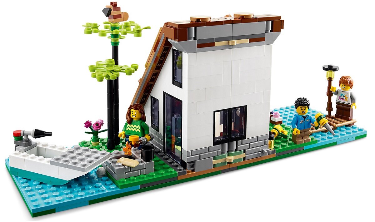 LEGO CREATOR Przytulny dom 31139 dziecko kreatywność zabawa nauka rozwój klocki figurki minifigurki jakość tradycja konstrukcja nauka wyobraźnia role jakość bezpieczeństwo wyobraźnia budowanie pasja hobby funkcje instrukcja aplikacja LEGO Builder