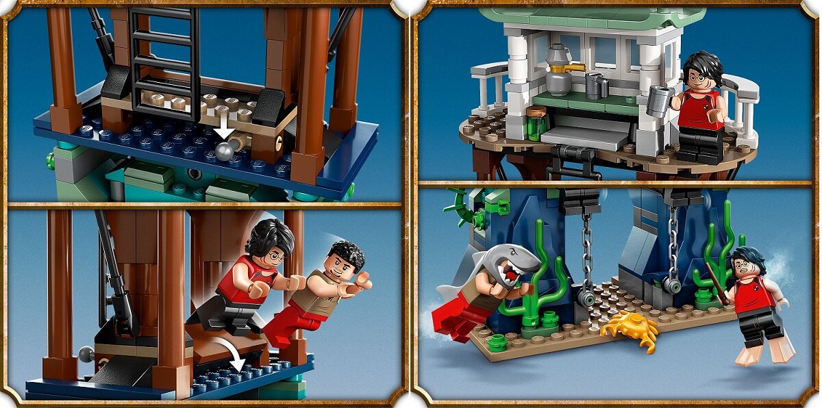 LEGO Harry Potter Turniej Trójmagiczny: Jezioro Hogwartu 76420 dziecko kreatywność zabawa nauka rozwój klocki figurki minifigurki jakość tradycja konstrukcja nauka wyobraźnia role jakość bezpieczeństwo wyobraźnia budowanie pasja hobby funkcje instrukcja aplikacja LEGO Builder