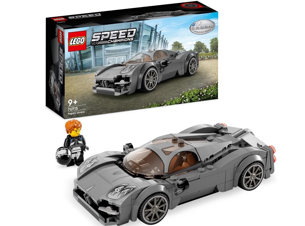 LEGO Speed Champions Pagani Utopia 76915 dziecko kreatywność zabawa nauka rozwój klocki figurki minifigurki jakość tradycja konstrukcja nauka wyobraźnia role jakość bezpieczeństwo wyobraźnia budowanie pasja hobby funkcje instrukcja aplikacja LEGO Builder