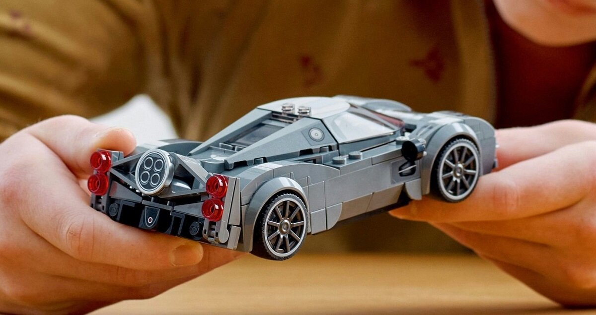 LEGO Speed Champions Pagani Utopia 76915 dziecko kreatywność zabawa nauka rozwój klocki figurki minifigurki jakość tradycja konstrukcja nauka wyobraźnia role jakość bezpieczeństwo wyobraźnia budowanie pasja hobby funkcje instrukcja aplikacja LEGO Builder