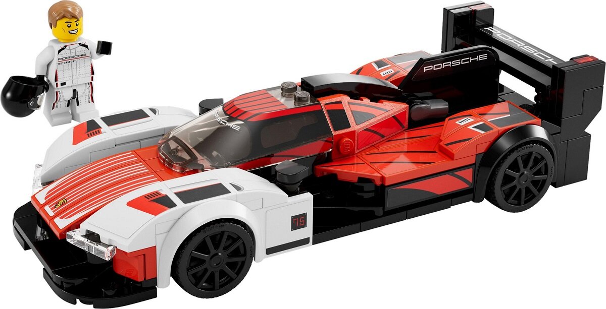 LEGO Speed Champions Porsche 963 76916 dziecko kreatywność zabawa nauka rozwój klocki figurki minifigurki jakość tradycja konstrukcja nauka wyobraźnia role jakość bezpieczeństwo wyobraźnia budowanie pasja hobby funkcje instrukcja aplikacja LEGO Builder