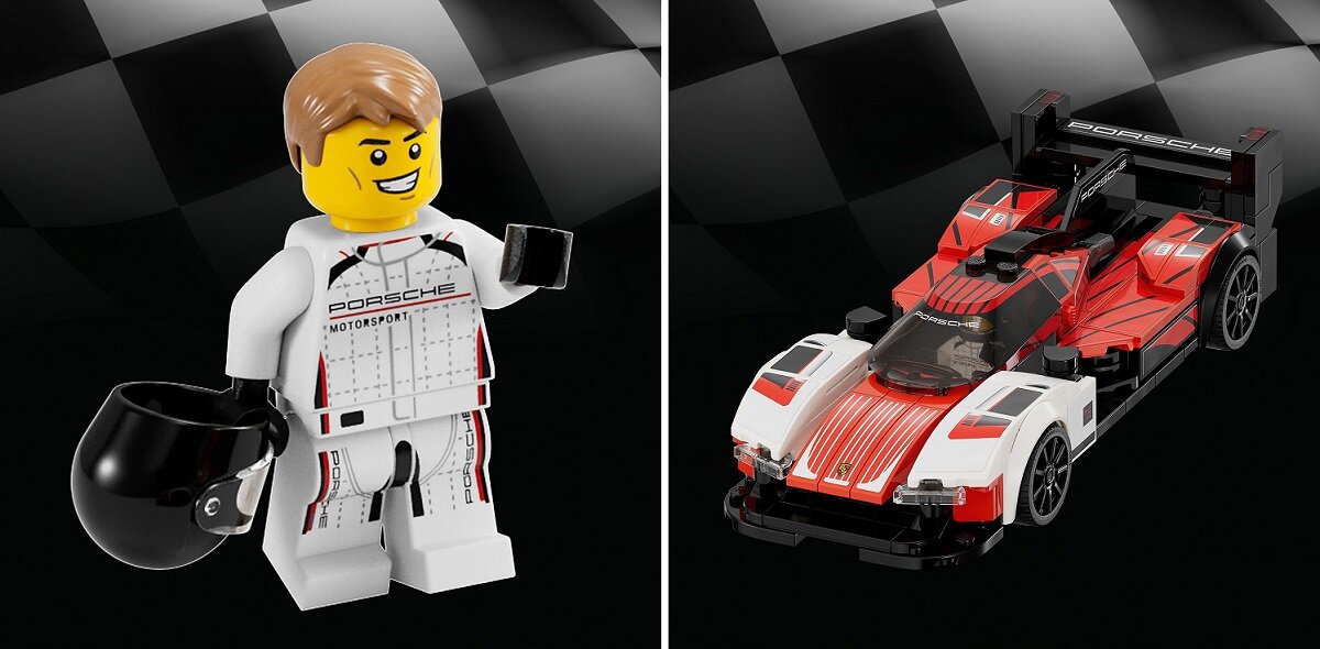 LEGO Speed Champions Porsche 963 76916 dziecko kreatywność zabawa nauka rozwój klocki figurki minifigurki jakość tradycja konstrukcja nauka wyobraźnia role jakość bezpieczeństwo wyobraźnia budowanie pasja hobby funkcje instrukcja aplikacja LEGO Builder