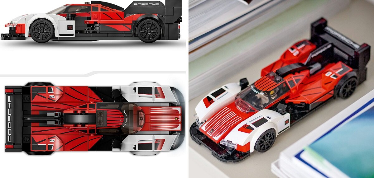 LEGO Speed Champions Porsche 963 76916 dziecko kreatywność zabawa nauka rozwój klocki figurki minifigurki jakość tradycja konstrukcja nauka wyobraźnia role jakość bezpieczeństwo wyobraźnia budowanie pasja hobby funkcje instrukcja aplikacja LEGO Builder
