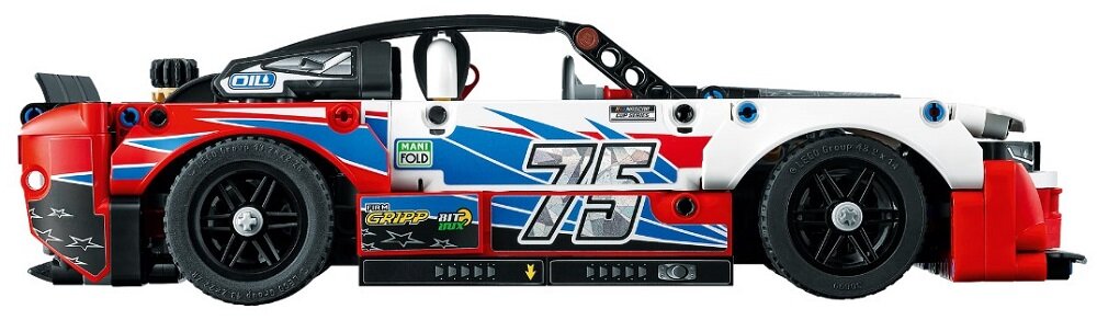 LEGO TECHNIC Nowy Chevrolet Camaro ZL1 z serii NASCAR 42153 dziecko kreatywność zabawa nauka rozwój klocki figurki minifigurki jakość tradycja konstrukcja nauka wyobraźnia role jakość bezpieczeństwo wyobraźnia budowanie pasja hobby funkcje instrukcja aplikacja LEGO Builder