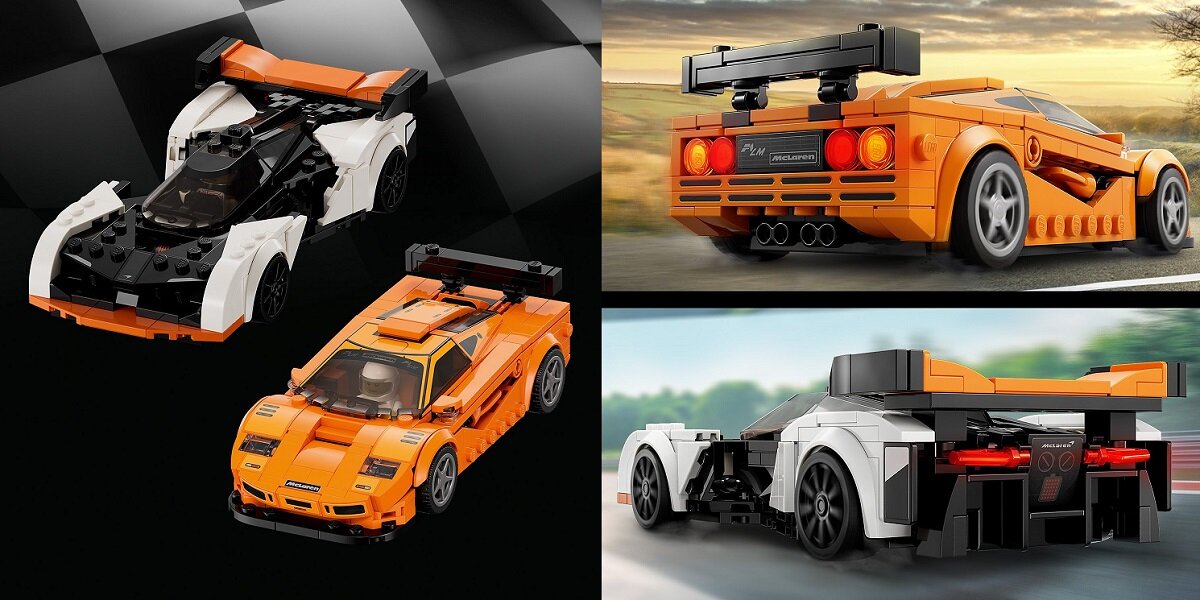 LEGO Speed Champions McLaren Solus GT i McLaren F1 LM 76918 dziecko kreatywność zabawa nauka rozwój klocki figurki minifigurki jakość tradycja konstrukcja nauka wyobraźnia role jakość bezpieczeństwo wyobraźnia budowanie pasja hobby funkcje instrukcja aplikacja LEGO Builder