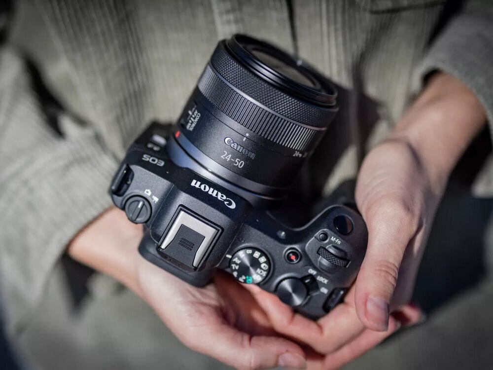 Canon RF 24-50 mm f-4.5-6.3 IS STM kompaktowy obiektyw zoom lekki pełna klatka stabilizacja obrazu