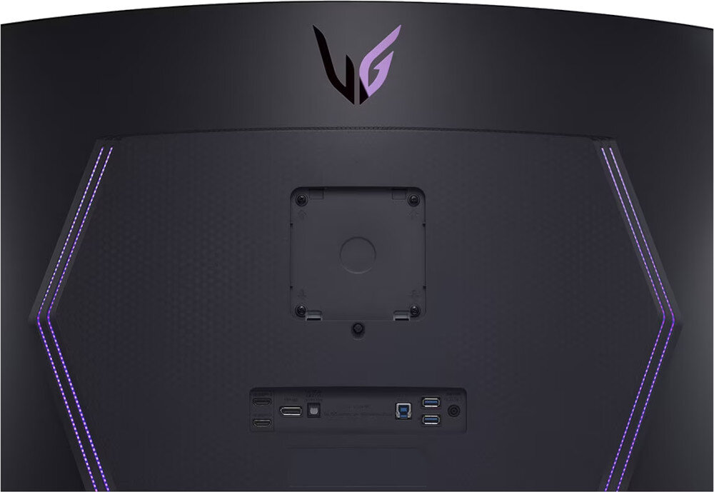 Monitor LG UltraGear 45GR95QE-B porty złącz podłączenie