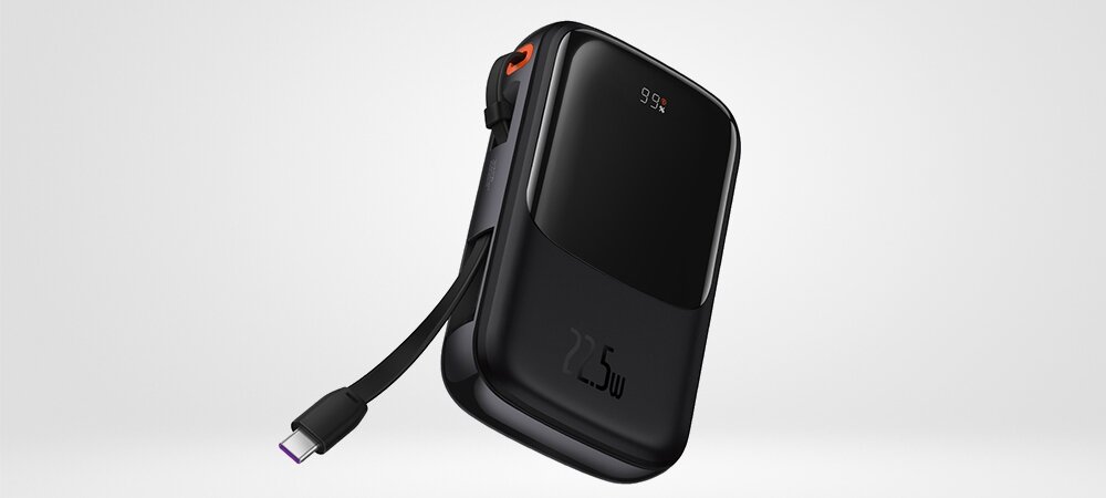 Powerbank BASEUS Qpow Pro 10000mAh 22.5W Biały Urządzenia moc ładowanie wymiary bateria pojemność bezpieczeństwo lekkość wygoda