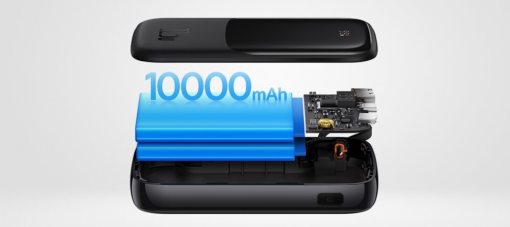 Powerbank BASEUS Qpow Pro 10000mAh 22.5W Biały Urządzenia moc ładowanie wymiary bateria pojemność bezpieczeństwo lekkość wygoda