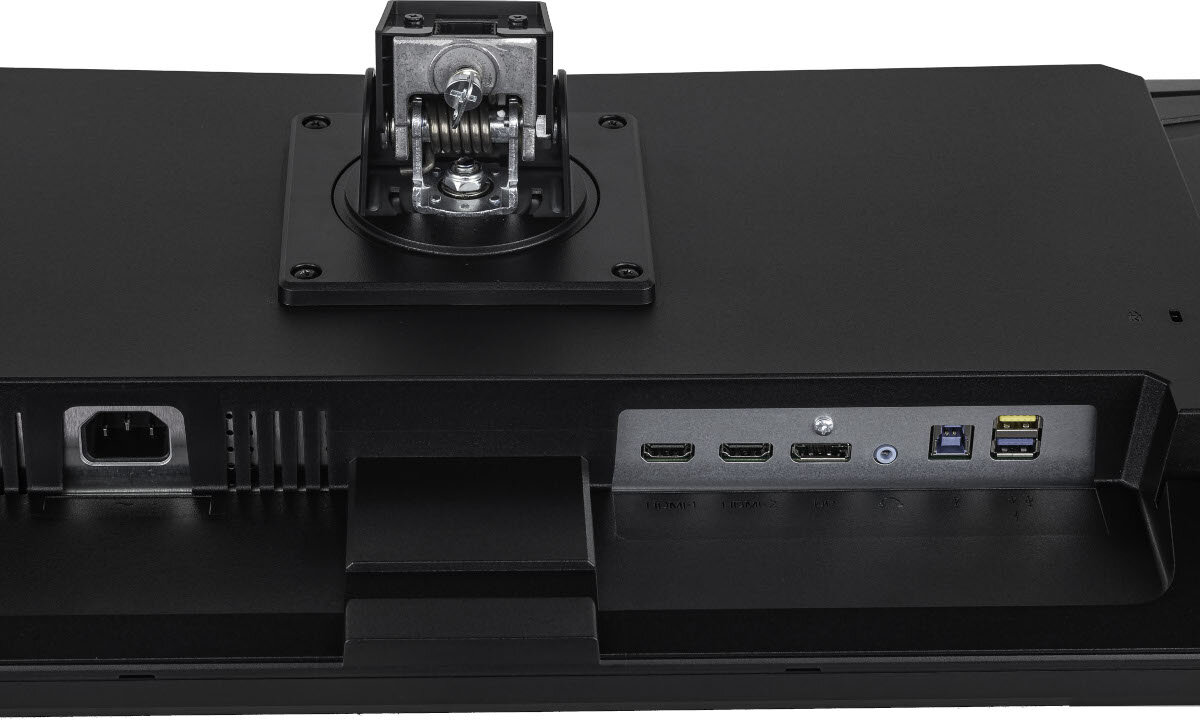 Monitor IIYAMA ProLite XUB3493WQSU-B5 złącza porty podłączenie hub