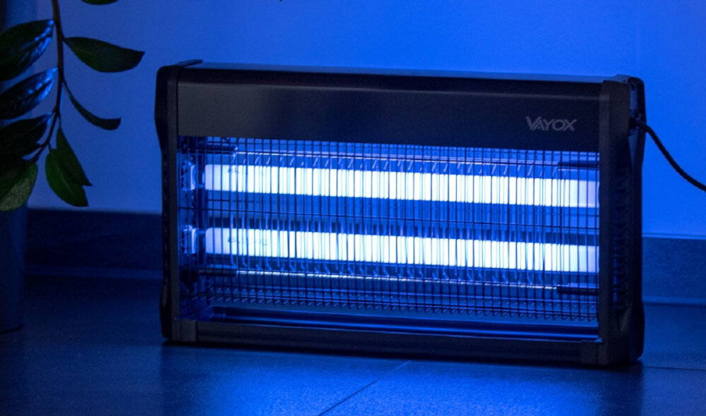 Lampa owadobojcza VAYOX IKL-40W  skuteczna ochrona moc 40 W zarowka UV
