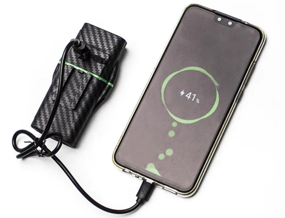 Lampka rowerowa VAYOX VA0047 Funkcja powerbank