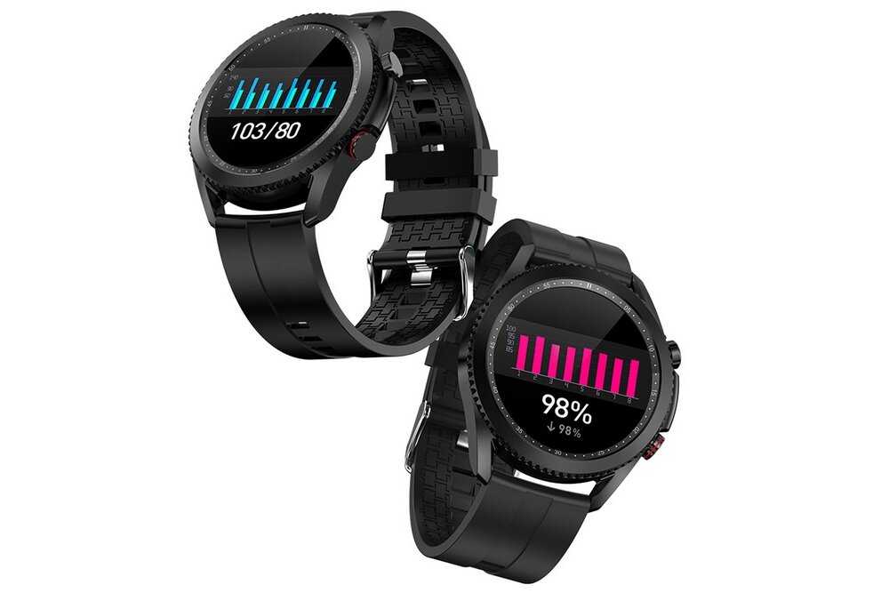 Smartband MEDIA-TECH Activeband Venetia ekran pasek pomiar czujnik zdrowie bateria sport aplikacja 