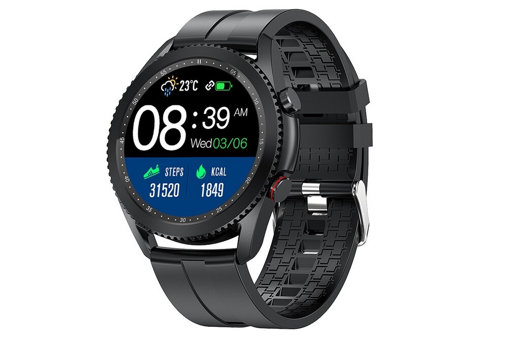 Smartband MEDIA-TECH Activeband Venetia ekran pasek pomiar czujnik zdrowie bateria sport aplikacja 