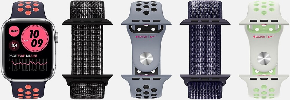 Smartwatch Apple Watch SE nike paski aplikacje sport edycja aluminium