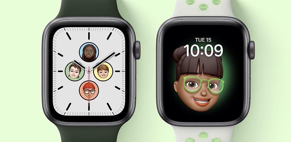 Smartwatch Apple Watch SE tarcze wygląd personalizacja menu 