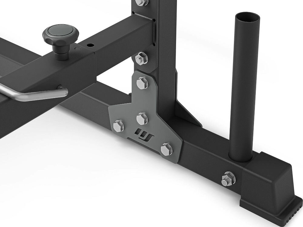 Stojaki pod sztangę MARBO SPORT MS-S107 2.0 (2 szt.) stopki antypoślizgowe guma
