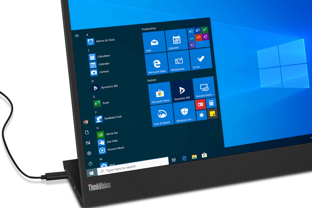 Monitor LENOVO L15 15.6 1920x1080px IPS praca wygoda funkcjonalność pokrowiec elegancja