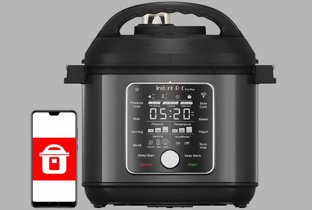 Мультиварка INSTANT POT Pro Plus, керування через Wi-Fi, додаток Instant Brands Connect