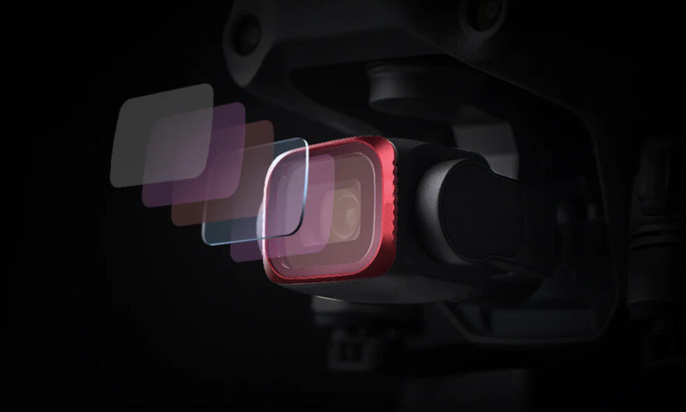 Filtr UV PGYTECH P-16B-060 do DJI Air 2S waga materiał wykonanie dopasowanie