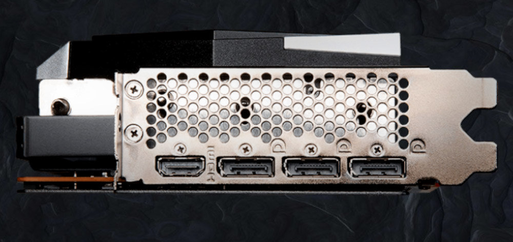 Karta graficzna MSI Radeon RX 7900 XTX Gaming Trio Classic 24GB złącza porty podłączenie