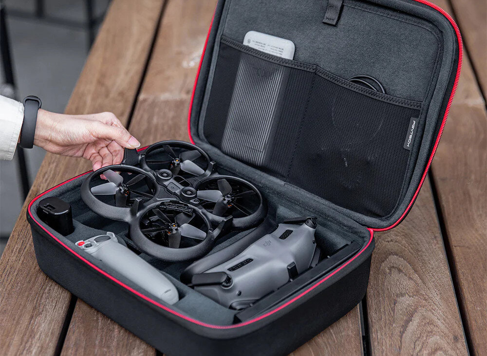 Torba PGYTECH do DJI Avata Czarny akcesoria dodatki miejsce pojemność kieszenie przegródki