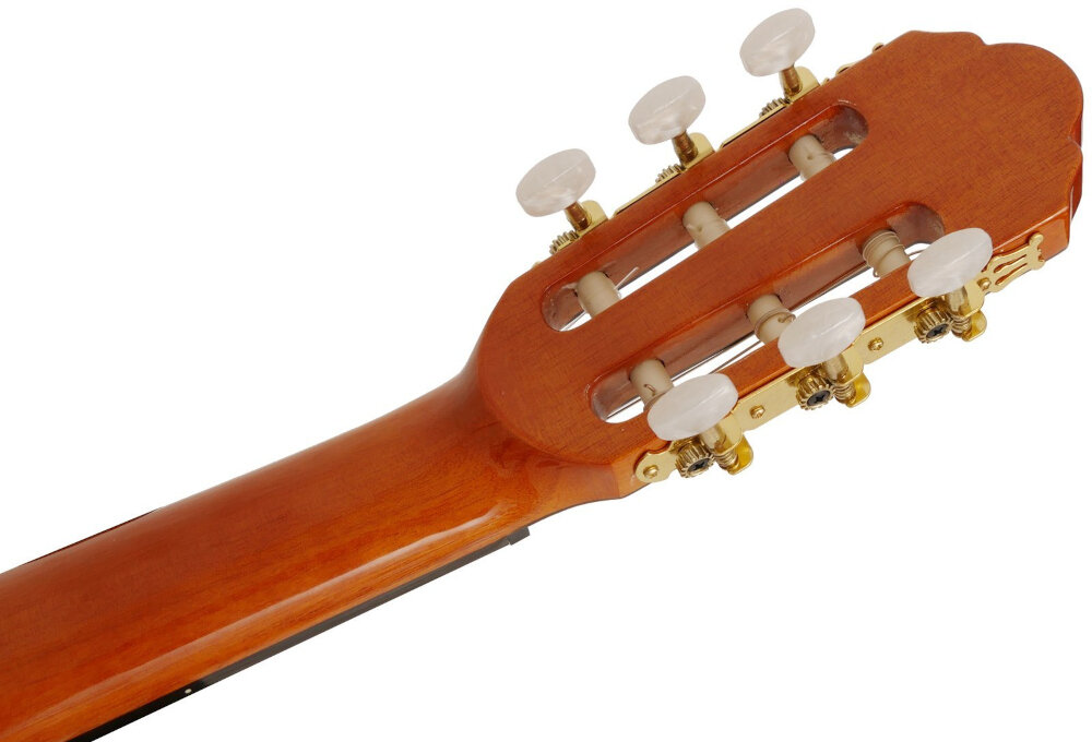 Gitara klasyczna ARROW Calma 4/4 Gloss Brązowy brzmienie wszechstronność balans tonacja gryf muzyka