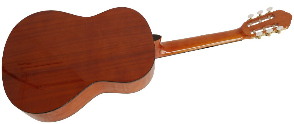 Gitara klasyczna ARROW Calma 4/4 Gloss Brązowy brzmienie wszechstronność balans tonacja gryf muzyka